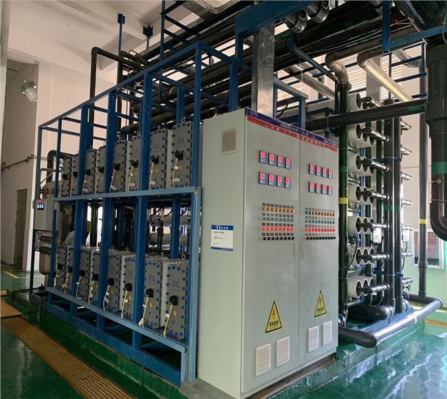 超濾+二級反滲透+EDI