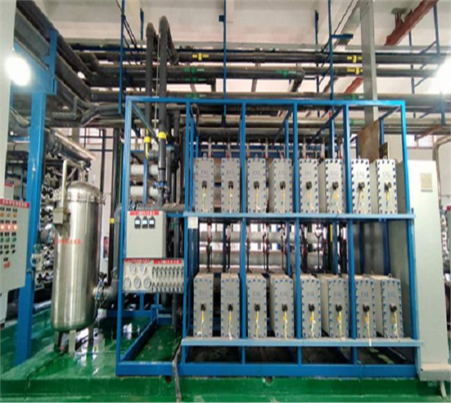 盤濾+超濾+一級反滲透+二級反滲透+EDI